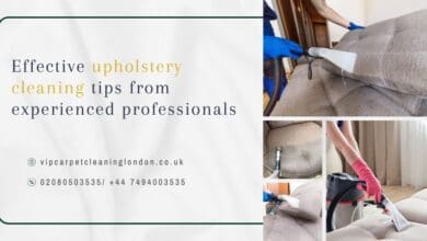 upholstery cleaning london